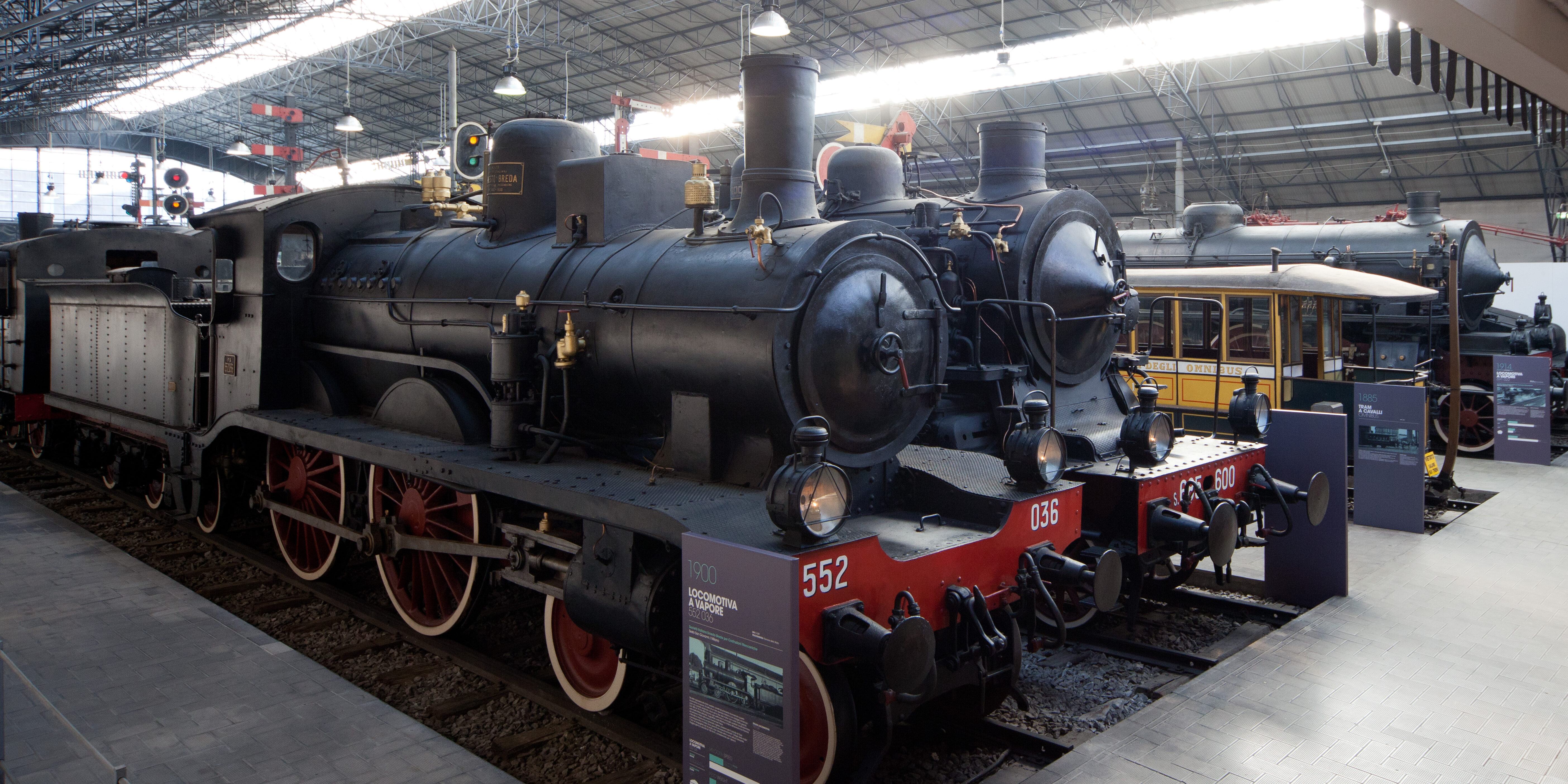 Locomotiva a vapore GR522 App Train Stories - PadiglioneFerroviario_Locomotiva Valigia delle Indie