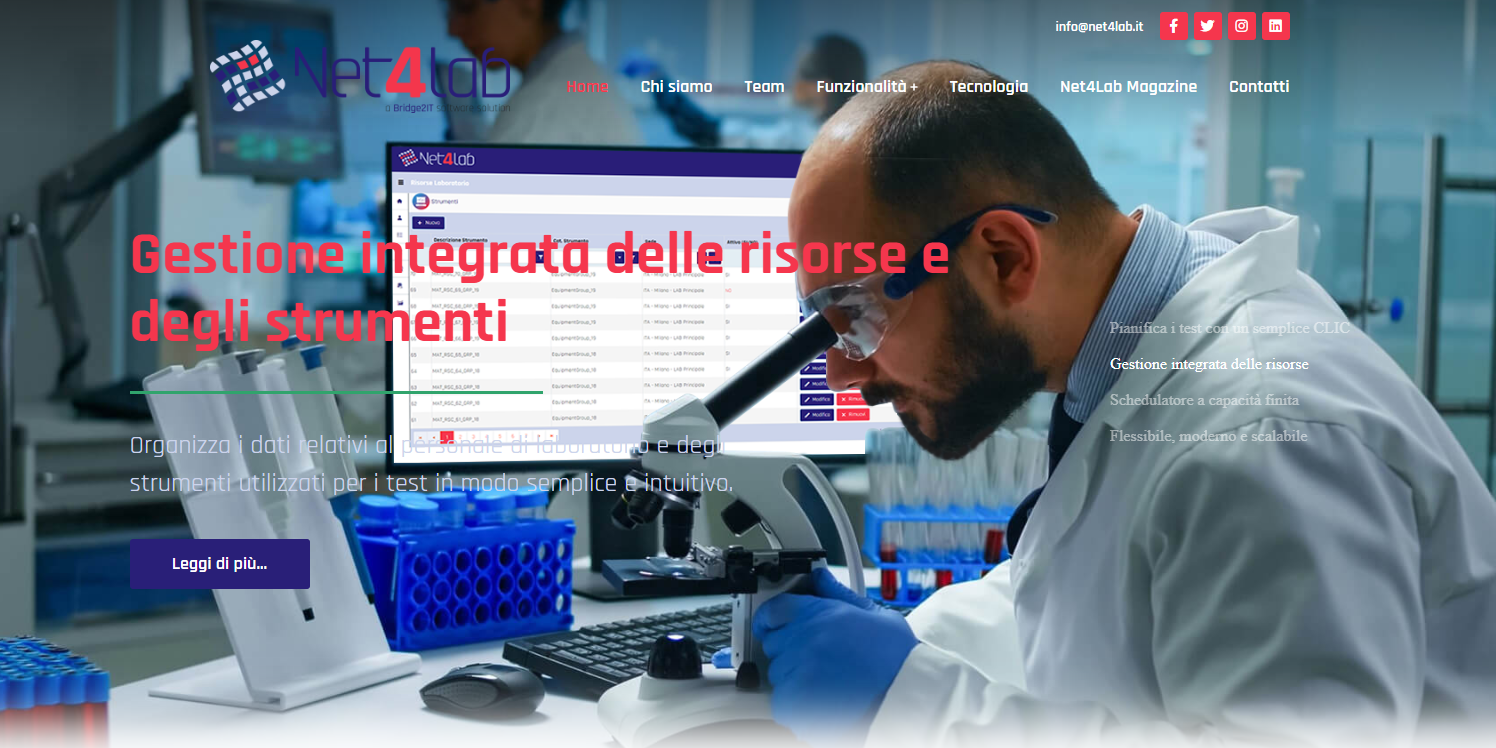 N4L_Magazine_Home Automazione nel settore dei laboratori con Net4Lab